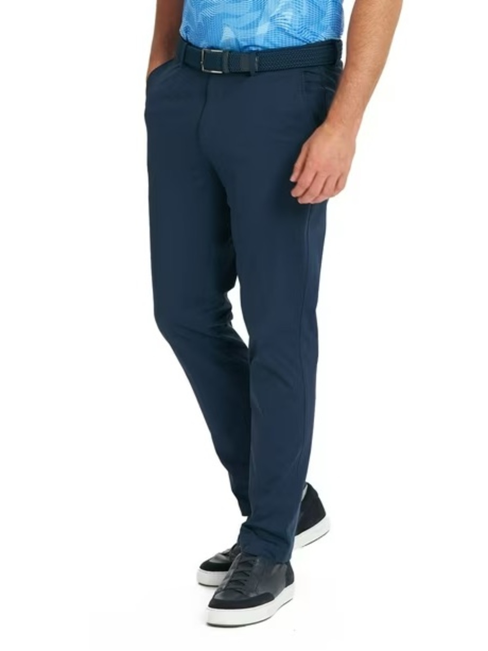 Greg Norman Jordan Classic Golf Trouser Pant Navy Blue